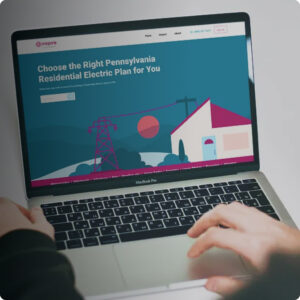 Inspire website redesign by Tidal Ryse Designs, offering a fresh, modern look with a focus on user experience and conversion.